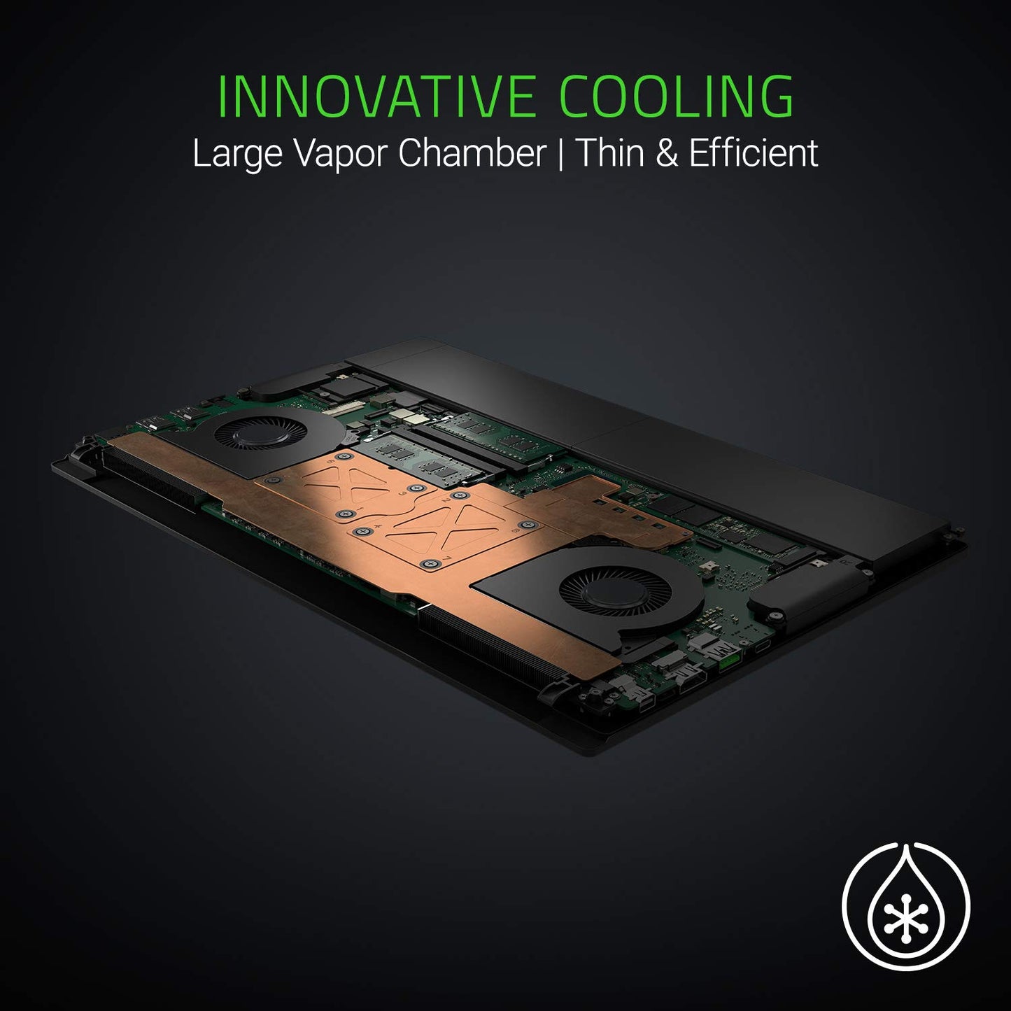 מחשב נייד Razer Blade 15 למשחקים - Intel Core i7-8750H 6 ליבות, GeForce RTX 2070 Max-Q, 15.6 אינץ' FHD 144Hz, 16GB RAM, 512GB SSD, מקלדת Chroma RGB, Thunderbolt 3, 0.70" דק, CNC אלומיניום