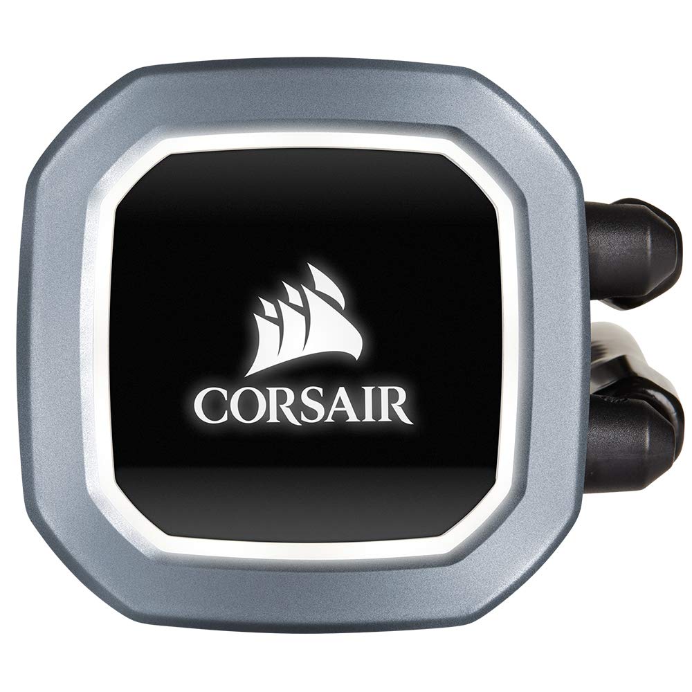 CORSAIR Hydro Series H60 AIO Liquid CPU Cooler, 120mm Radiator, 120mm SP Series PWM Fan