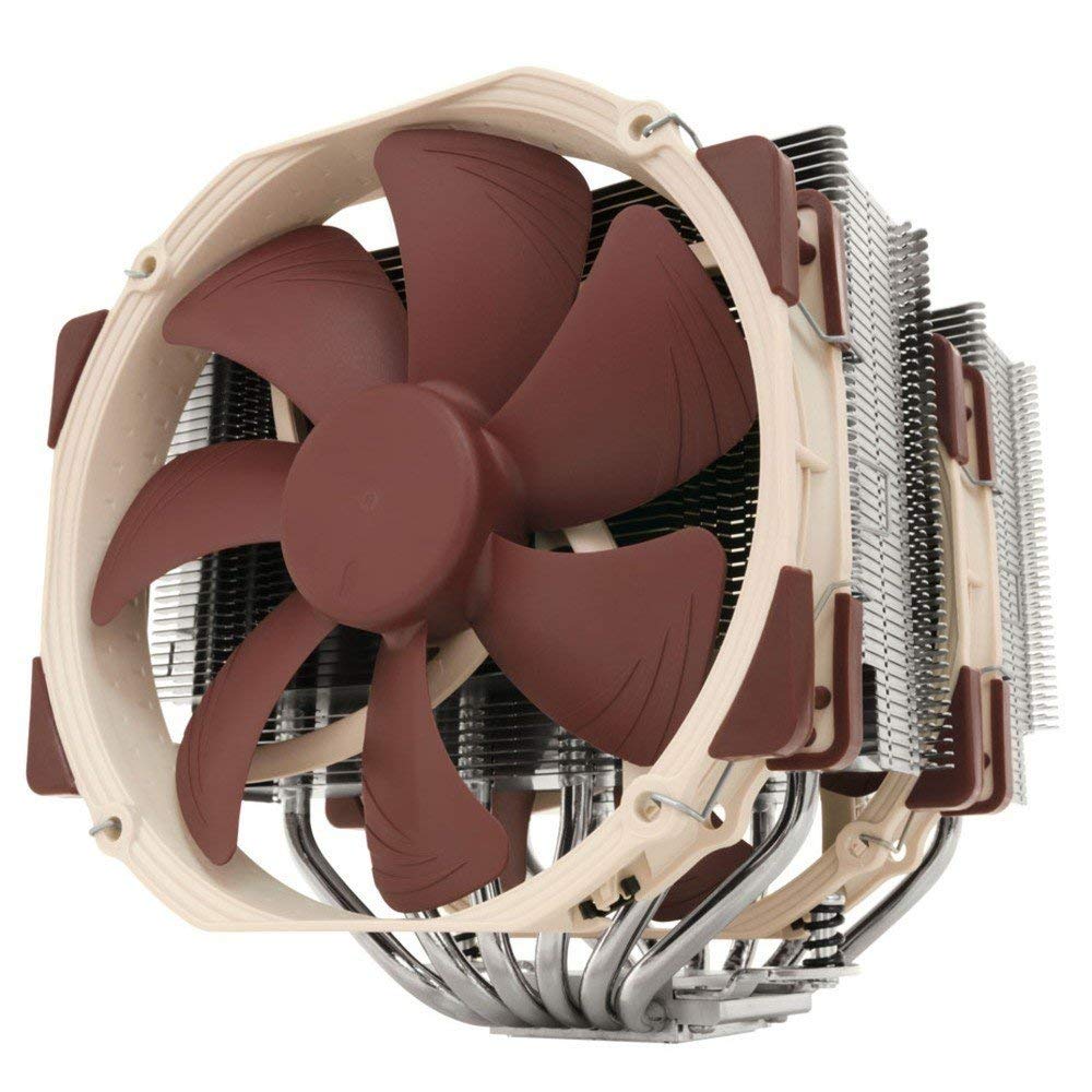 Noctua NH-D15 - Premium CPU Cooler with 2x NF-A15 PWM 140mm Fans (Brown)