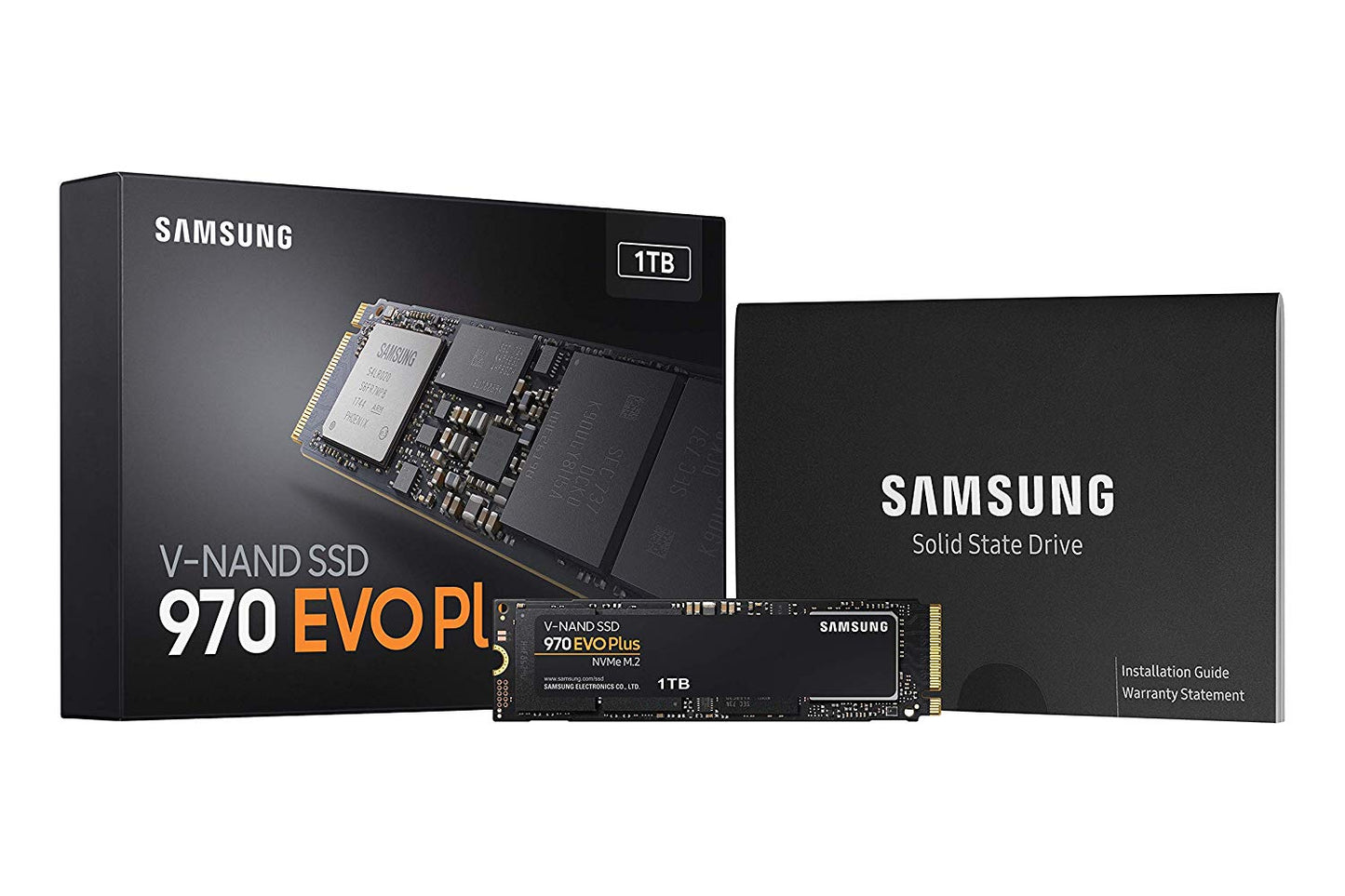 Samsung 970 EVO Plus Series - 1TB PCIe NVMe - M.2 Internal SSD (MZ-V7S1T0B/AM)