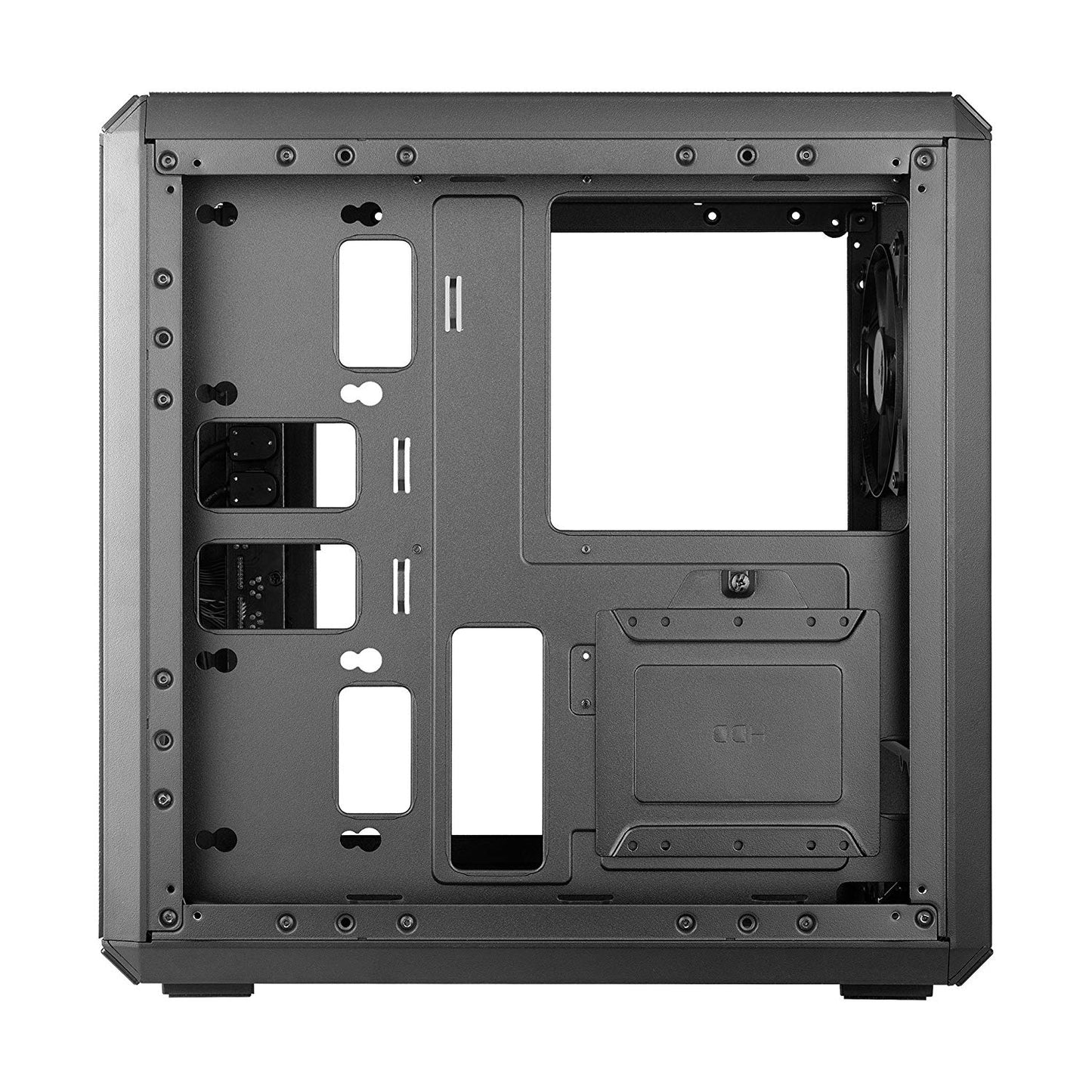 MasterBox Q300L mATX Case w/Magnetic Design Dust Filter, Transparent Acrylic Side Panel, Air Flow Performance by Cooler Master